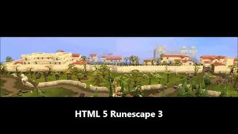 Runescape HTML 5 Beta First Look