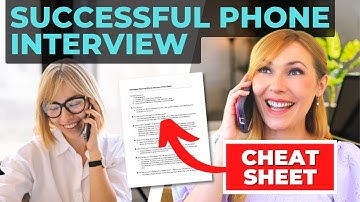 Top 7 Phone Interview Questions & Answers (Cheat Sheet Included!)