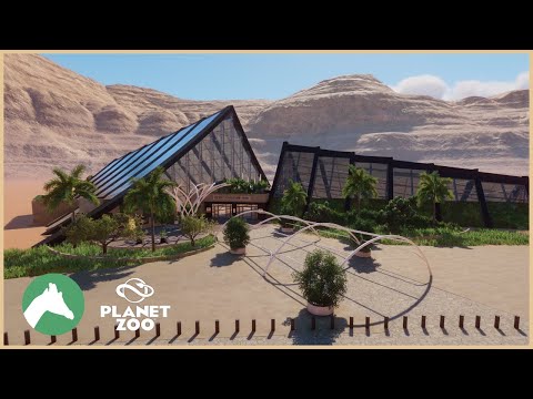Entrance to New Zoo! | Desert Adventure Park | Planet Zoo