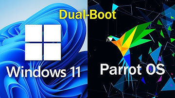 How to install parrot os on windows 11 | dual boot
