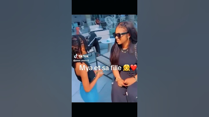 Mia guissé et sa fille ☺️😍😍 après les rumeurs