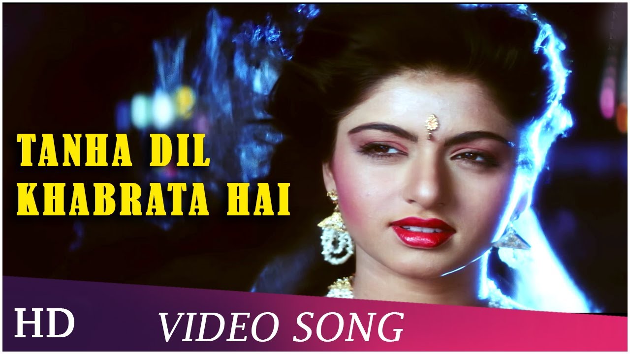 Tanha Dil Ghabrata Hai  Tyagi 1992  Bhagyashree  Himalaya  Bappi Lahiri Hits  Hindi Songs