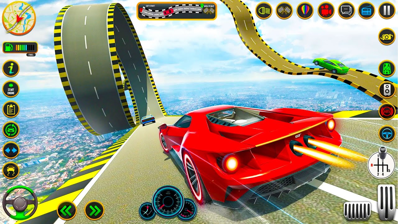 Formula Car Stunt - Car Games - KJBH Simulator GamePlay Part-25 LIVE