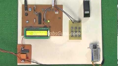 Fingerprint & Keypad Based Security Access Control System by KitsGuru.com | LGEC137