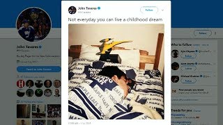 Tavares living childhood dream signing with Maple Leafs