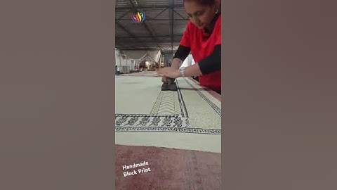🎥 Behind the Scenes: Crafting Art with Love - Handmade Block Print