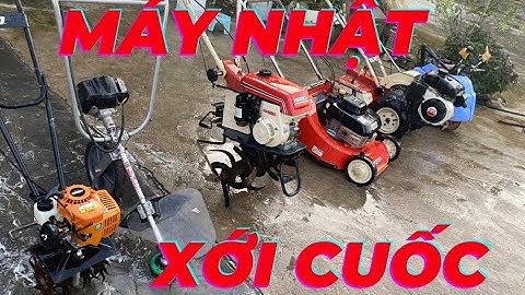 máy cắt cỏ đẩy - máy xới đất - máy cuốc đất - mãu xới cỏ I cửa hàng việt anh 0961350530