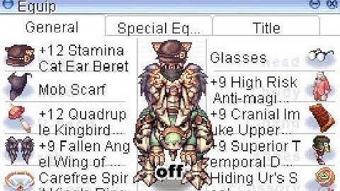 DB Rune Knight PVP/WOE Build (Mob Scarf Ver.) Water/Fire 123k~185k Dmg (Egg Test) [iRO Chaos]