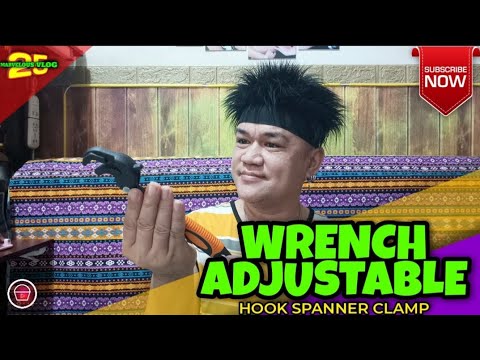 WRENCH ADJUSTABLE HOOK SPANNER CLAMP #tools #wrench #clamp #marvelouscollections #affiliate