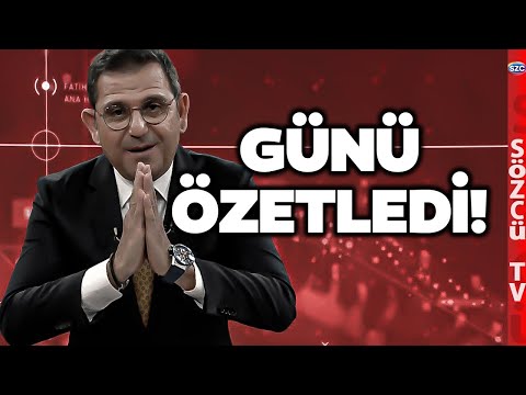 Fatih Portakal Günü Özetledi| Asgari Ücret,  Semih Yalçın, Özgür Özel,