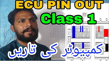 Ecu Pin Out Traning Class 1, All New Model Car Pin out Wiring Daigram,Pinout Faisalchaudhary