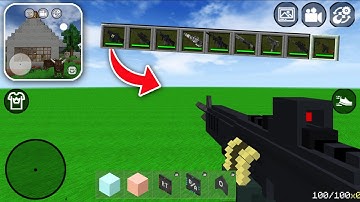 How to Make WORKING WEAPONS in MINI BLOCK CRAFT 3D