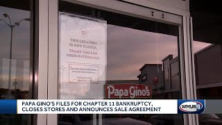Papa Gino's files for Chapter 11 bankruptcy
