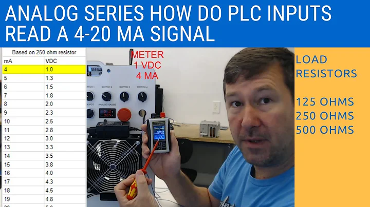 Read a 4-20mA signal with a 0-10VDC PLC Input