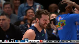 Luka Doncic Turns Into Curry After Scores 7 Three's\&Has 28 Points In The First Quarter!