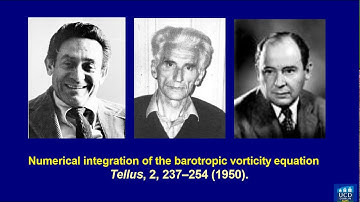 Numerical Weather Prediction from Richardson to the ENIAC