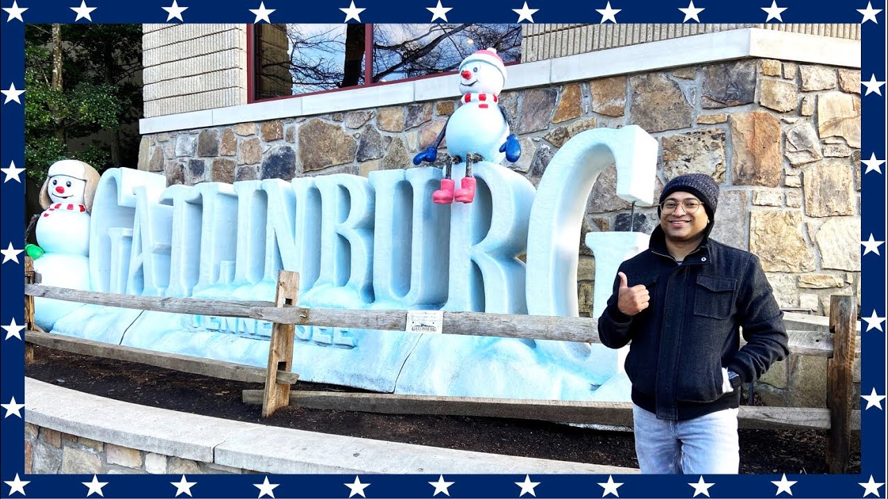 USA Vlogs Gatlinburg Strip Ep 3 City Tour Crocketts Breakfast