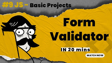 Form Validator (2025) – JavaScript Mini Project