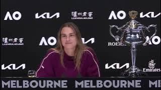Aryna Sabalenka Press Conference | Australian Open 2024 Final
