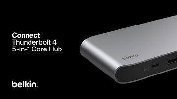 Belkin Connect Thunderbolt 4 5-in-1 Core Hub
