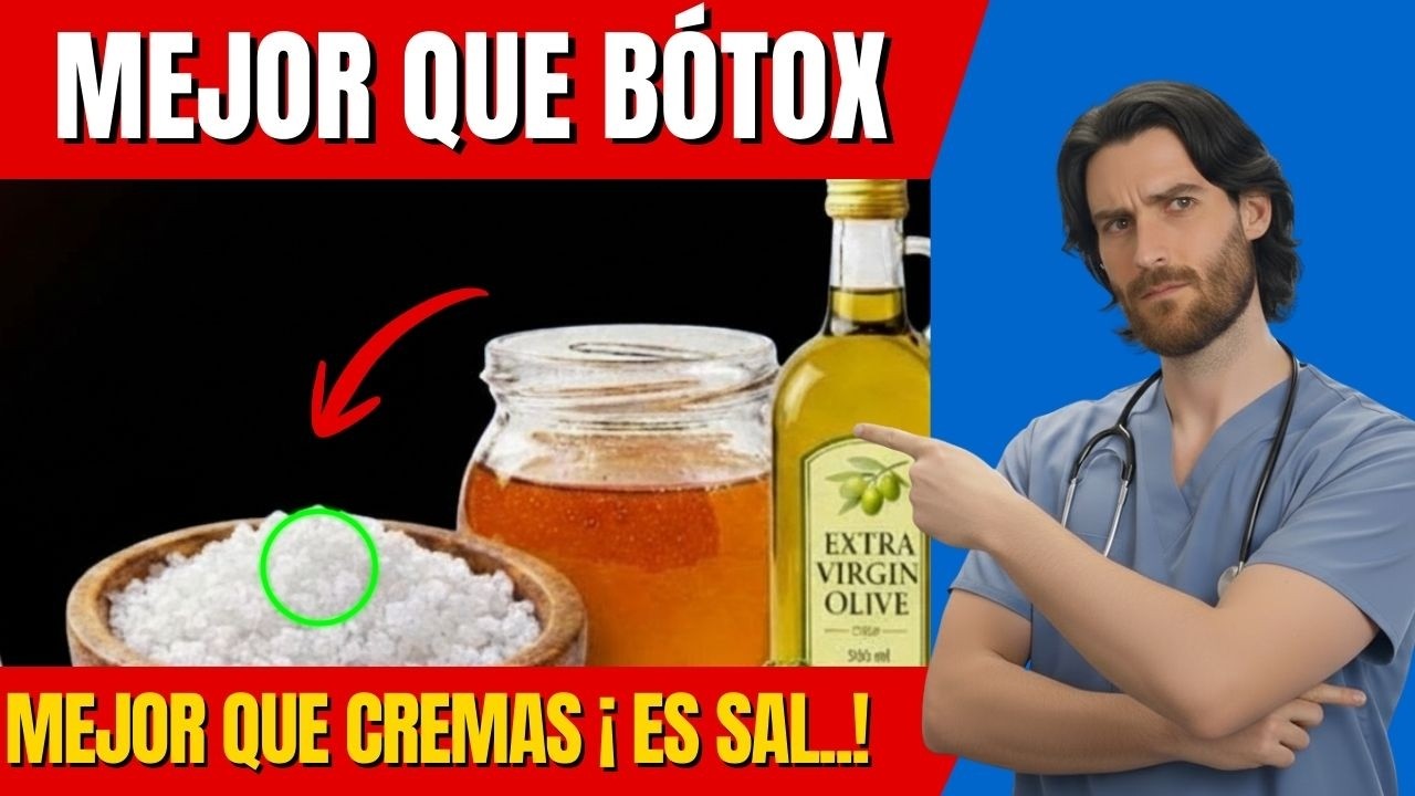 🧂 ¿Milagro o Ciencia? El Ritual con SAL para Llegar a los 70 SIN ARRUGAS