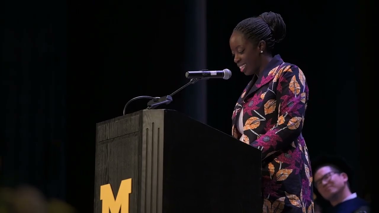 Thumbnail for Amb. Camara’s commencement address at the International Institute’s International Studies graduation