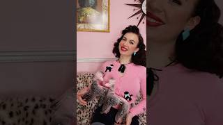 Antique store find of the year, pink poodle midcentury tv lamp