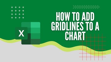 How To Add Gridlines To A Chart In Excel