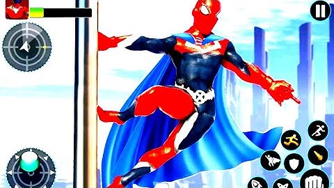 flying robot hero crime city rescue robot games ❤️❤️