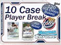 CASES #6-10   -   2021 Bowman Chrome HTA CHOICE 10 Case (120 Box) Player Break eBay 10/23/21