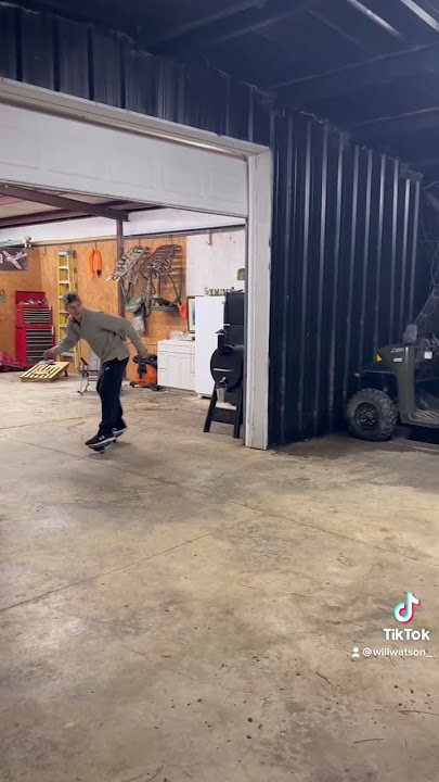 rip stick jump over truck #stunt #ripstick #youtubeshorts