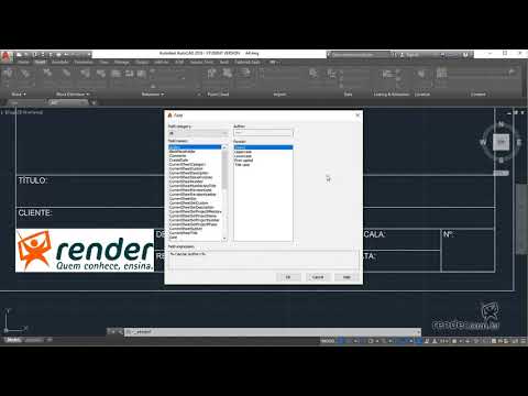 33 - Working with Attributes | AutoCAD 2018 Basic