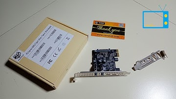 FOXAA USB 3.2 USB TYPE C & A PCIE CARD UNBOXING HOW TO SETUP AND TEST