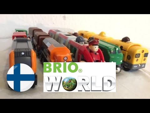 【lelujuna】 5 x  Brio Puiset lelut junat (01992 z fi)