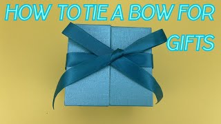 [Ribbon Bow Tutorial 2023] How to Make a Ribbon Bow ? | Tie Bow for Gift Box by CCY Promotion 78 views 7 months ago 1 minute, 18 seconds