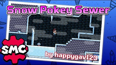 Super Mario Construct: Snowy Pokey Sewer by happygav123