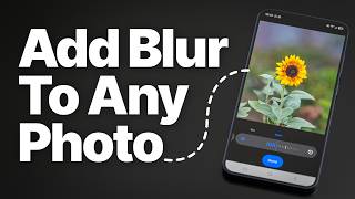 How to Blur Photo Background on Android (Before & After Taking Photos) screenshot 5