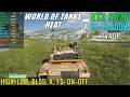 World of Tanks Heat: RTX 5070 OC | 13600K 5.2GHz | 1440P