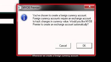 How to create Multiple Control Accounts in MYOB Premier