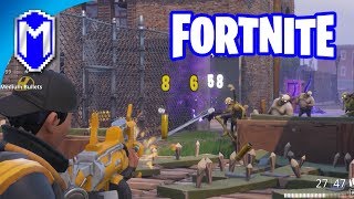 Fortnite - I'm Not Done Building! Incomplete Defense - Let's Play Fortnite Gameplay Ep 2