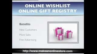 Online Wishlist and Online Gift Registry screenshot 4