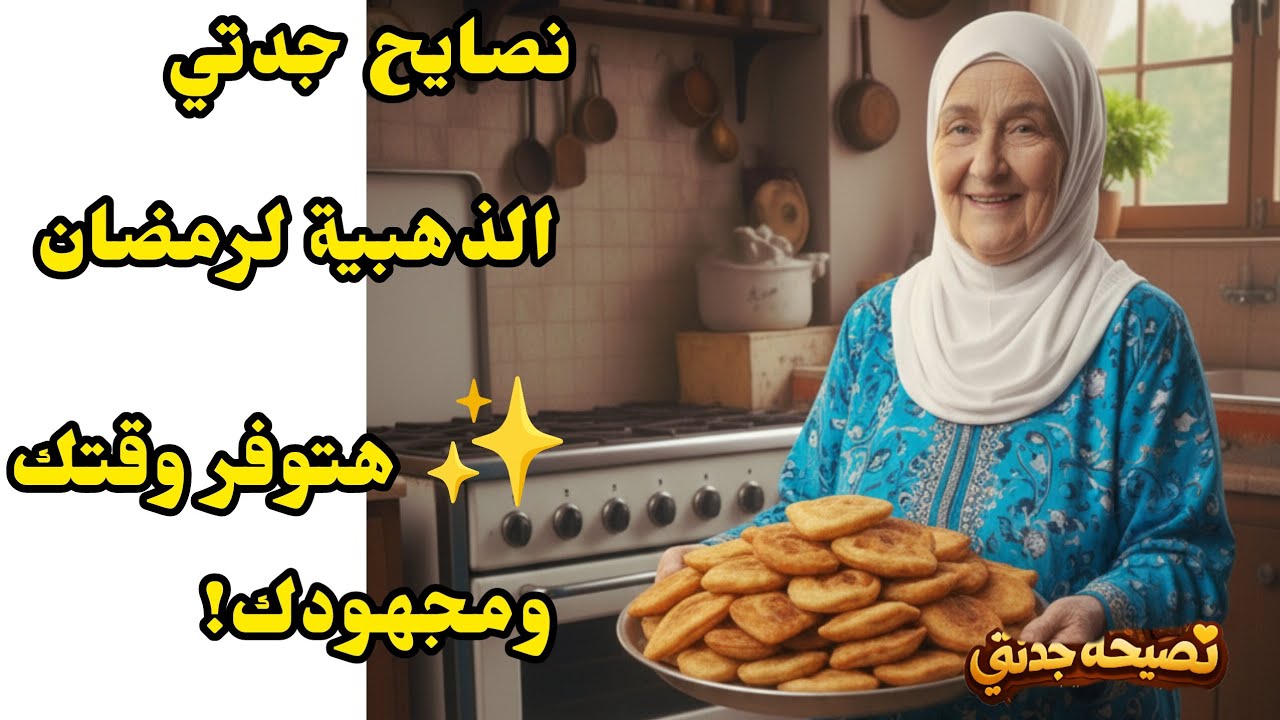 نصايح جدتي الذهبية لرمضان ✨ هتوفر وقتك ومجهودك! نصيحة جدتي 