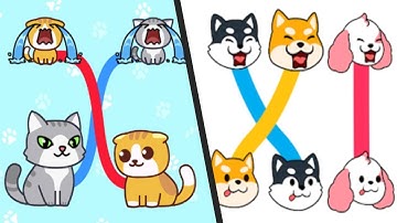 CAT RUSH vs DOGE RUSH - Gameplay All Levels New UPDATE Walkthrough Android ios