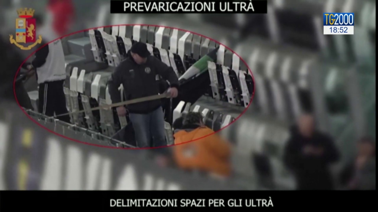 Ultra’ criminali, 10 anni Daspo a 38 ultras Juve. A Roma problema razzismo