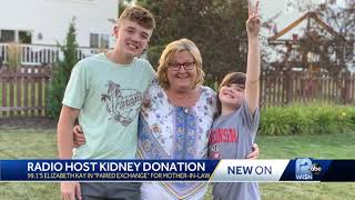 Milwaukee radio host to be living kidney donor to help mother-in-law