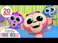 Cinco Monitos, Monito Mandón | Canciones Infantiles | Little Angel Español