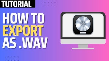 How To Export WAV Files in Logic Pro X (2025)