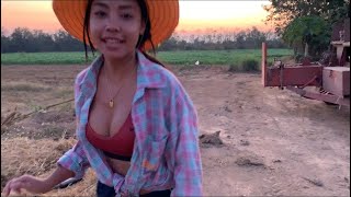 Farm girl in the wild ep17: dangerous farm work !