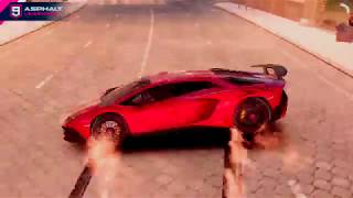 Asphalt 9: Lamborghini Aventador SV Coupe Trial (Pantheon Split 01:16.458)