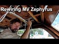 Rewiring MV Zephyrus - Wooden boat restoration - Boat Refit - Travels With Geordie #83 Rewiring MV Zephyrus - Wooden boat restoration - Boat Refit - Travels With Geordie #83